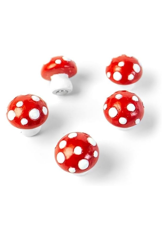 Trendform Mushroom Magnets, Set of 5 - Image 1
